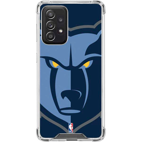 NBA Memphis Grizzlies Large Logo Galaxy A52 5G Clear Case